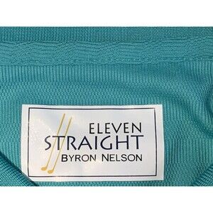 Byron Nelson 11 Straight Enhanced Performance UV Protection 3 Button Polo XL